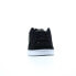 Фото #6 товара DC Net 302361-0BG Mens Black Nubuck Lace Up Skate Inspired Sneakers Shoes