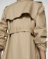 Women's Belt Detail Classic Trench Coat