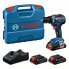 Фото #3 товара PerfectPro Baustellenradio-Set ROCKTAGON 18V AMPShare + Bosch GSR 18V-55, 3x 4,0 PC und Lader