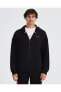 M Essential Full Zip Hoodie Sweatshirt Erkek Siyah Fermuarlı Eşofman Üstü S232439-001