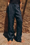 Flowing cropped trousers