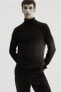 Фото #2 товара Muscle Fit Turtleneck Sweater