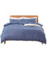 Фото #1 товара 3 Piece Cotton Duvet Cover Pompom Set King