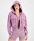 ფოტო #1 პროდუქტის Juniors' Fleece Cargo Hoodie