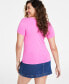 Women's Modal V-Neck T-Shirt, Created for Macy's