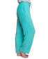 ფოტო #9 პროდუქტის Women's 2-Pk. Stretch Fleece Lounge Pajama Pants