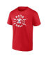 Фото #3 товара Men's Red Philadelphia 76ers Hometown Originals Huddle T-shirt