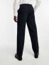 Фото #2 товара Only & Sons slim tapered suit trousers in navy