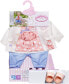 Baby Annabell Little Zapf Creation 704127 Play Outfit with Shirt, Trousers, Jacket and Shoes for 36 cm Dolls