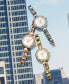 ფოტო #3 პროდუქტის Women's Gracie Quartz Gold-Tone Stainless Steel Bangle Watch 23mm