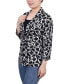 ფოტო #3 პროდუქტის Petite 3/4 Sleeve Two-Fer Top