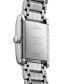ფოტო #3 პროდუქტის Women's Swiss Mini DolceVita Diamond (1/2 ct. t.w.) Stainless Steel Bracelet Watch 22x29mm