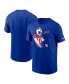 Фото #1 товара Men's Josh Allen Royal Buffalo Bills Player Graphic T-shirt