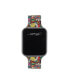 Men's Multicolor Silicone Strap Watch 45mm