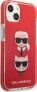 Фото #3 товара Karl Lagerfeld Karl Lagerfeld KLHCP13STPE2TR iPhone 13 mini 5,4" hardcase czerwony/red Karl&Choupette Head