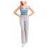 ფოტო #4 პროდუქტის LEE 70S Rib short sleeve v neck T-shirt