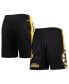 Men's Black Boston Bruins City Collection Mesh Shorts