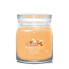 Фото #1 товара Свеча ароматическая Yankee Candle Signature стекло средняя Манго Мороженое 368 г