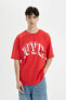 Фото #9 товара Erkek T-shirt C2489ax/rd287 Red