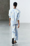 Zw collection printed pyjama-style trousers