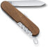 Фото #7 товара Victorinox Huntsman Wood Pocket Knife, 13 Functions, Large Blade, Saw, Scissors, Walnut