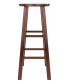 Фото #2 товара Element 2-Piece Wood Bar Stool Set