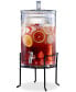 2.5-Gallon Beverage Dispenser with Metal Stand