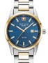 Фото #1 товара Swiss Alpine Military 7767.1145 Ladies Watch Argos two tone blue 34mm 10ATM