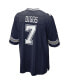 Фото #4 товара Men's Trevon Diggs Navy Dallas Cowboys Game Jersey