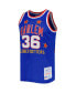 Фото #3 товара Men's Meadowlark Lemon Royal Harlem Globetrotters Swingman Jersey