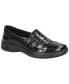 Black Patent Croco