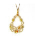 ფოტო #1 პროდუქტის Suzy Levian Sterling Silver Cubic Zirconia Multi Pearl Pendant Necklace