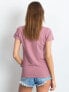 T-shirt-RV-TS-4837.28P-ciemny różowy