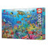 EDUCA BORRAS 1000 Pieces Tortugas En El Paraíso Wooden Puzzle