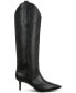 Фото #2 товара Women's Hayleigh Mid-Heel Cowboy Boots, Created for Macys