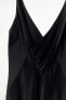 Фото #11 товара Платье-комбинация с запáхом ZARA