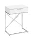 Фото #1 товара Accent Table - 24" H Glossy Chrome