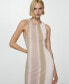 ფოტო #2 პროდუქტის Women's Tie-Dye Ribbed Dress