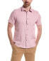 Фото #1 товара Paisley & Gray Soleil Slim Fit Shirt Men's Pink Xxl/19