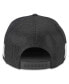 Men's Black Los Angeles Kings HotFoot Stripes Trucker Adjustable Hat