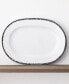 Rill Oval Platter, 14"