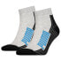 Фото #1 товара PUMA Bwt Cushioned Quarter short socks 2 pairs