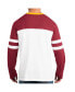ფოტო #3 პროდუქტის Men's Burgundy, White Washington Commanders Halftime Long Sleeve T-shirt