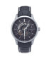 Фото #1 товара Часы Heritor Automatic Davies Leather Silver/Black