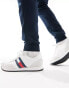 Tommy Jeans casual essential trainers in white weiß, 46 - фото #4