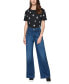 ფოტო #3 პროდუქტის Petite Mid-Rise Wide-Leg Jeans, First@Macy's