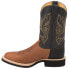 Фото #6 товара Justin Boots Paluxy Embroidered Round Toe Cowboy Mens Black, Brown Casual Boots