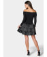 ფოტო #2 პროდუქტის Women's Off The Shoulder Tiered Dress