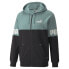Фото #1 товара Puma Power Colorblock FullZip Hoodie Tr Us Mens Size XS Casual Outerwear 67049