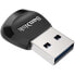 Фото #2 товара MobileMate - MicroSD (TransFlash) - MicroSDHC - MicroSDXC - Black - 170 Mbit/s - USB 3.2 Gen 1 (3.1 Gen 1)